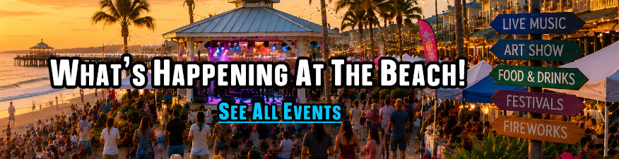 See All Events Going On At The Beach!